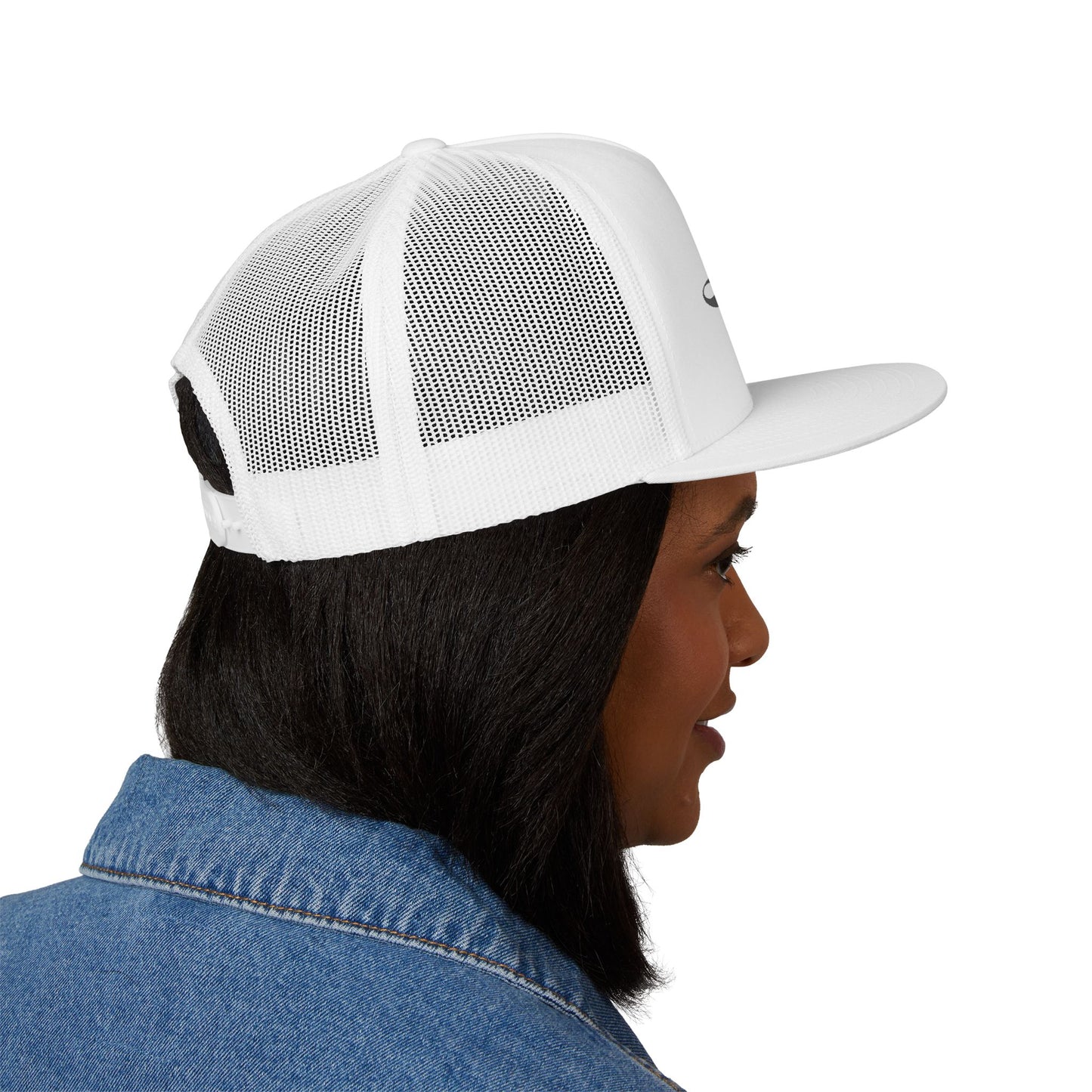 Embroidered 5 Panel Trucker Cap - Casual Cool, Perfect for Outdoors, Festivals, or Everyday Wear, Gift for Him/Her