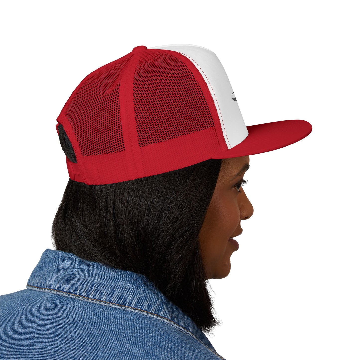 Embroidered 5 Panel Trucker Cap - Casual Cool, Perfect for Outdoors, Festivals, or Everyday Wear, Gift for Him/Her