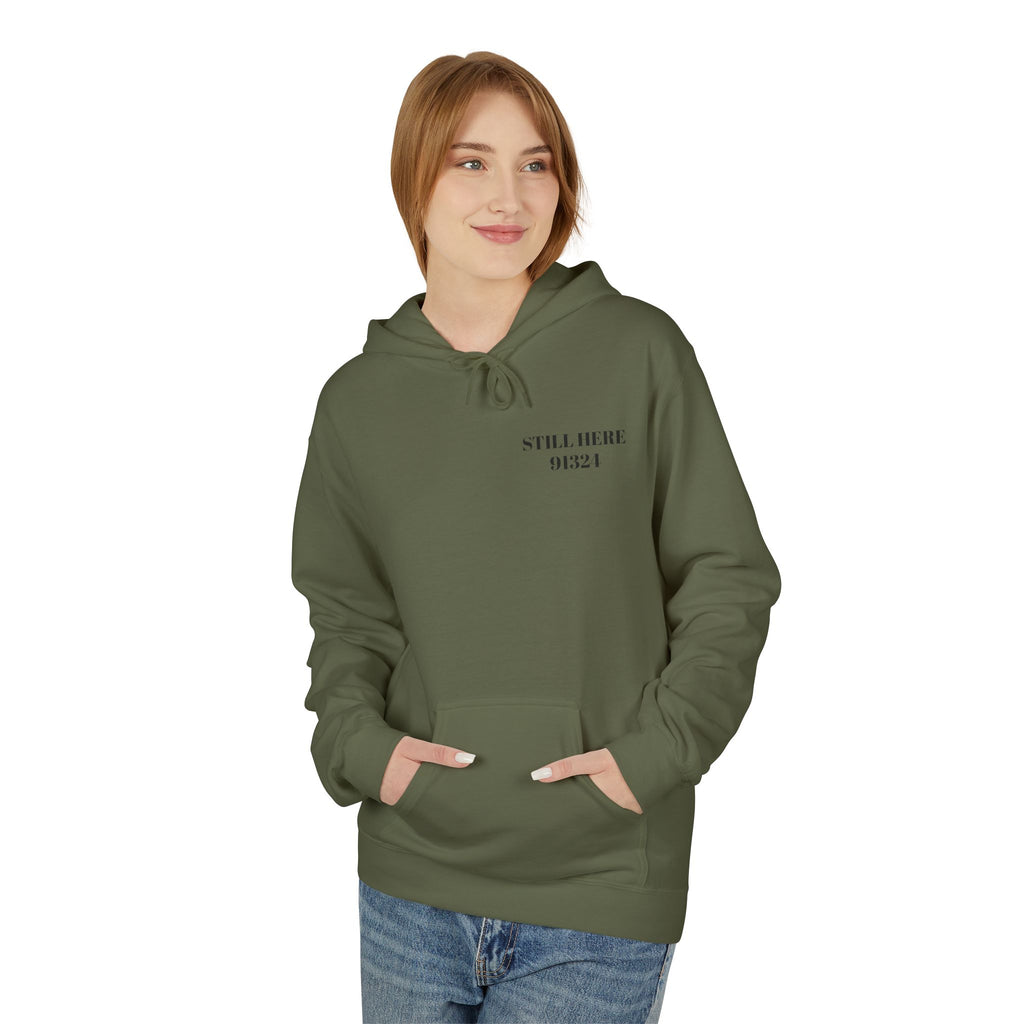 Unisex Fleece Hoodie - Hope Strength Purpose Design