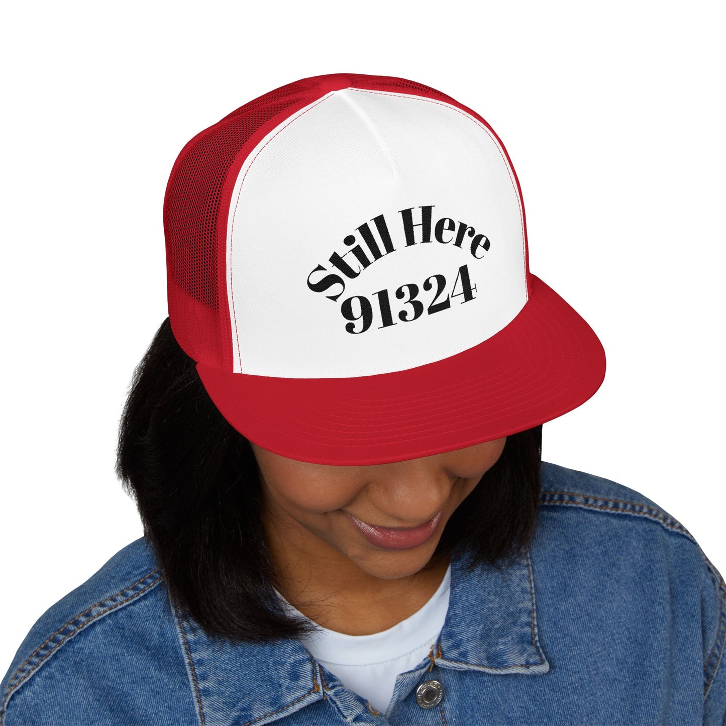 Embroidered 5 Panel Trucker Cap - Casual Cool, Perfect for Outdoors, Festivals, or Everyday Wear, Gift for Him/Her