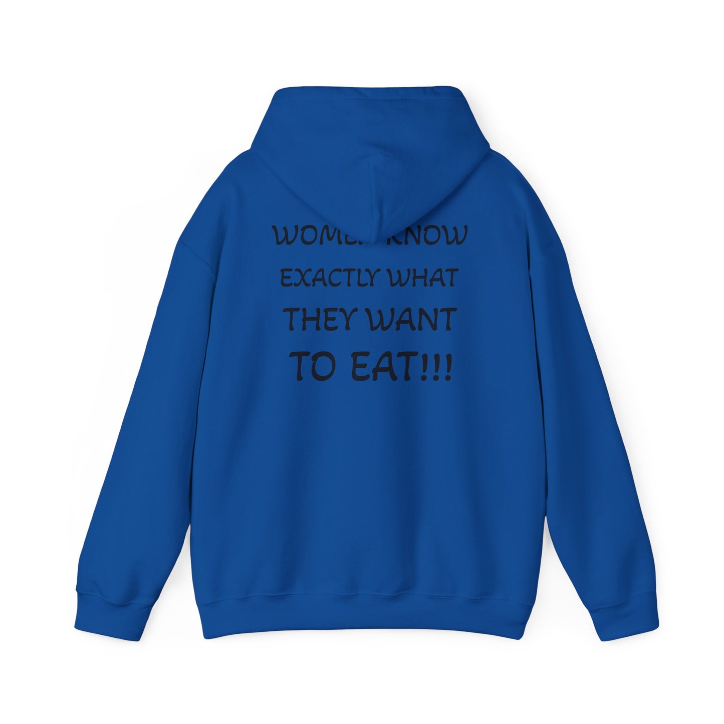 Funny Women's Food Humor Hoodie, Gift for Food Lovers, Cozy Sweatshirt for Casual Wear, Perfect for Birthdays, Holidays, or Parties