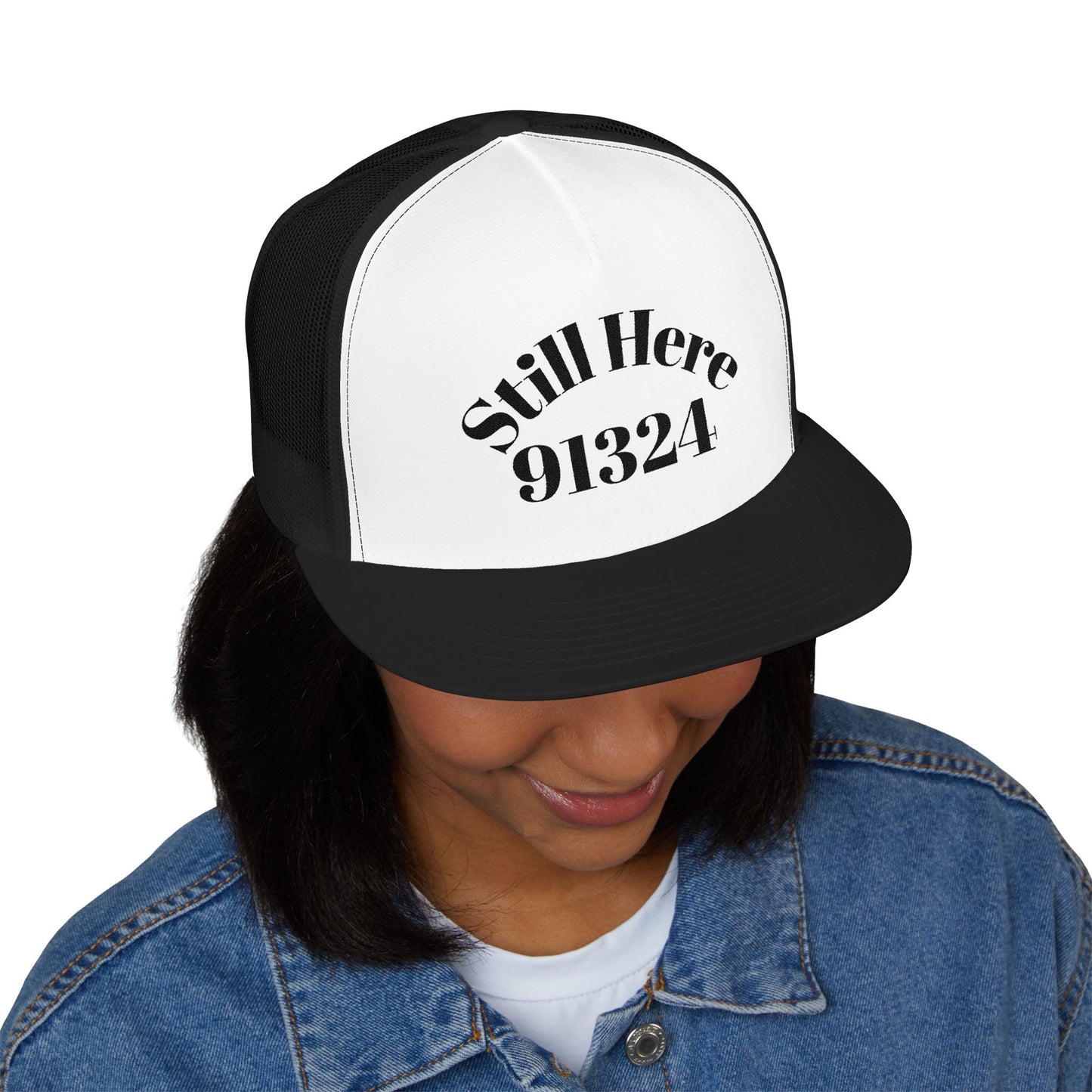Embroidered 5 Panel Trucker Cap - Casual Cool, Perfect for Outdoors, Festivals, or Everyday Wear, Gift for Him/Her