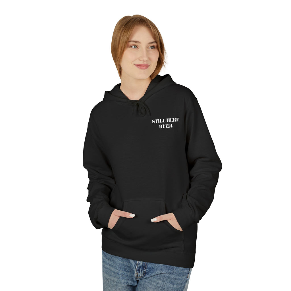 Unisex Fleece Hoodie - Hope Strength Purpose Design