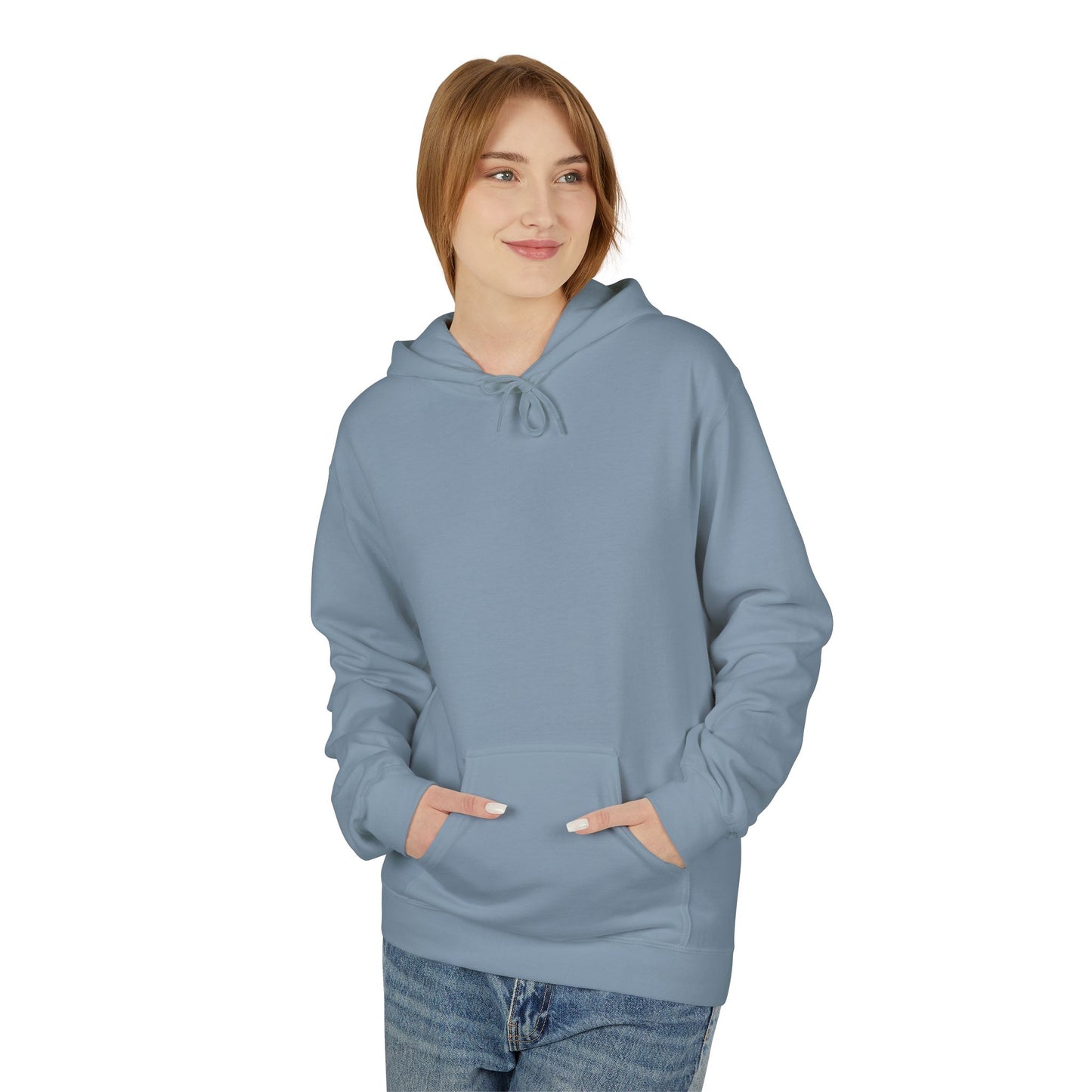 Men's Thoughtful Fleece Hoodie, Unisex Casual Wear, Gift for Him, Funny Hoodie, Comfortable Everyday Styling