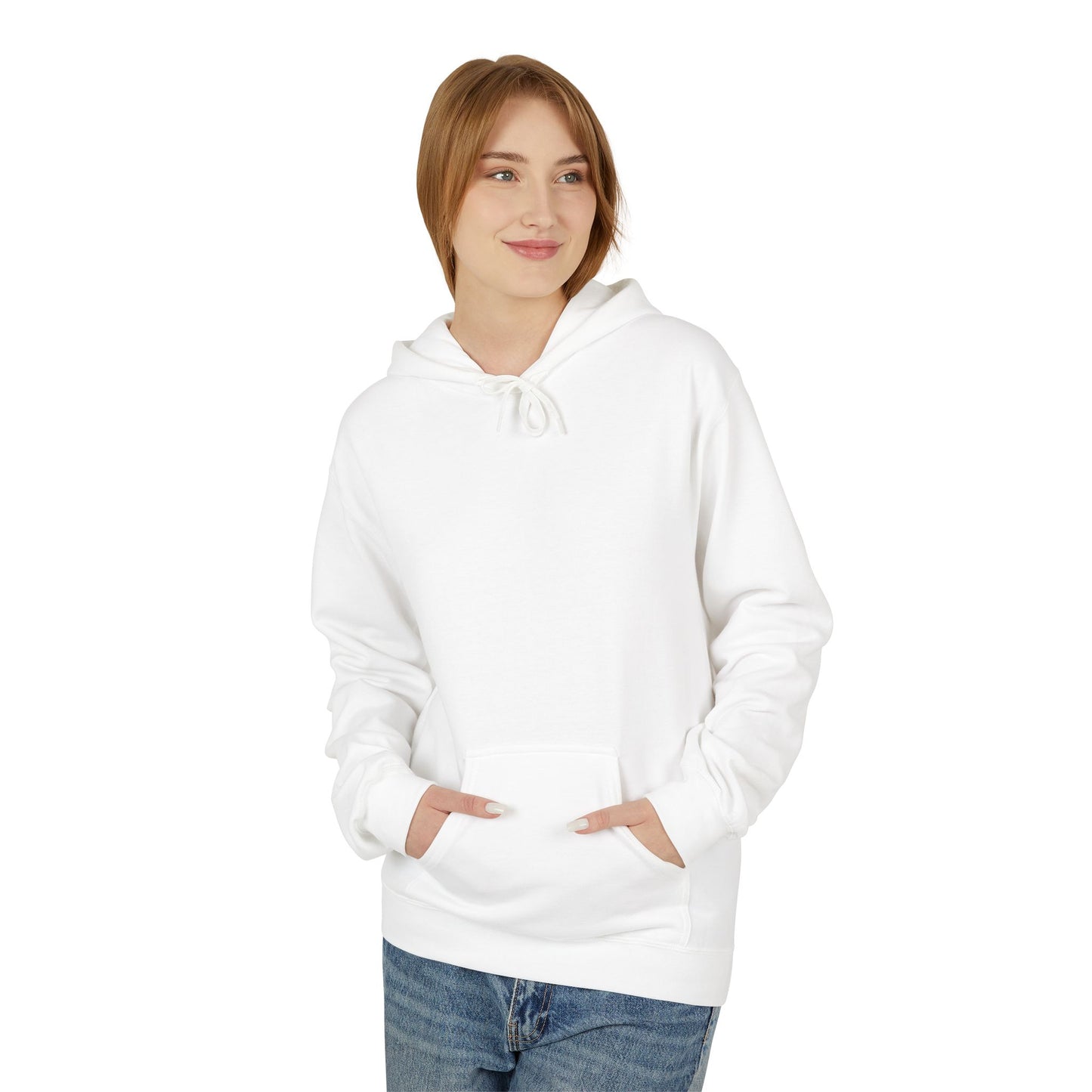 Men's Thoughtful Fleece Hoodie, Unisex Casual Wear, Gift for Him, Funny Hoodie, Comfortable Everyday Styling