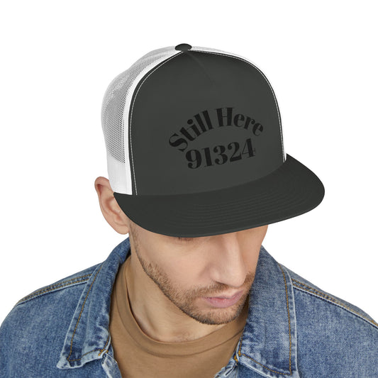 Embroidered 5 Panel Trucker Cap - Casual Cool, Perfect for Outdoors, Festivals, or Everyday Wear, Gift for Him/Her