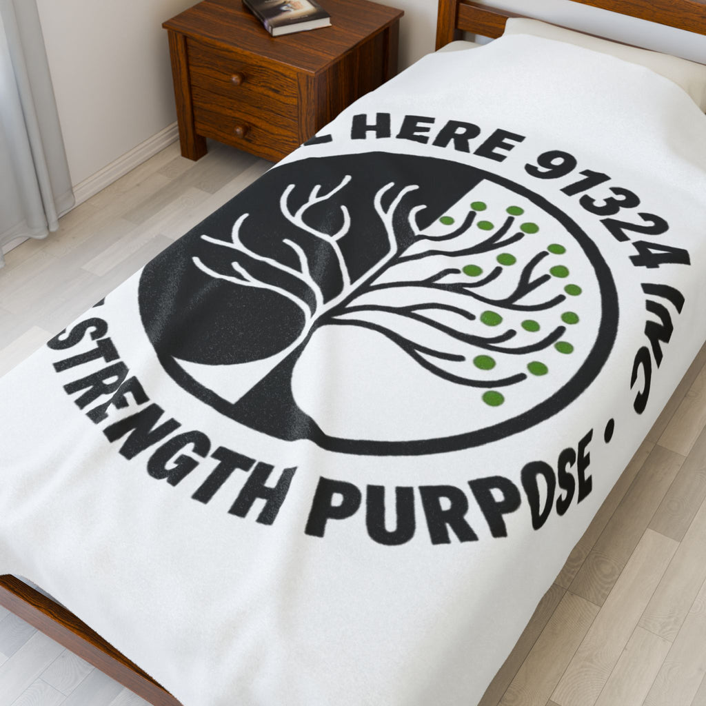 Cozy Velveteen Plush Blanket - Soft Throw for Home, Perfect for Snuggling, Gifts for Birthdays, Weddings, or Holidays