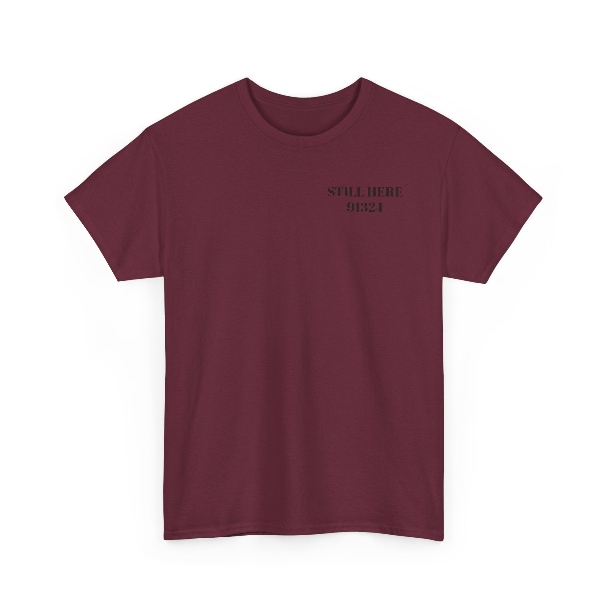 Still Here Unisex Heavy Cotton Tee - Hope Strength Purpose