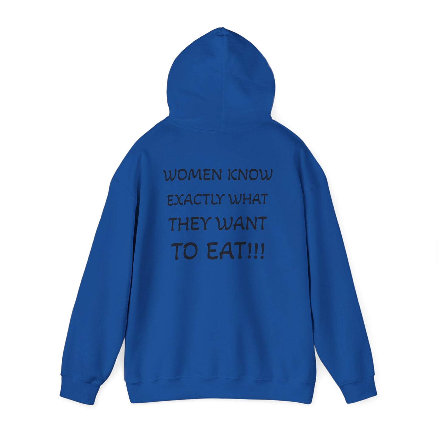 Funny Women's Food Humor Hoodie, Gift for Food Lovers, Cozy Sweatshirt for Casual Wear, Perfect for Birthdays, Holidays, or Parties