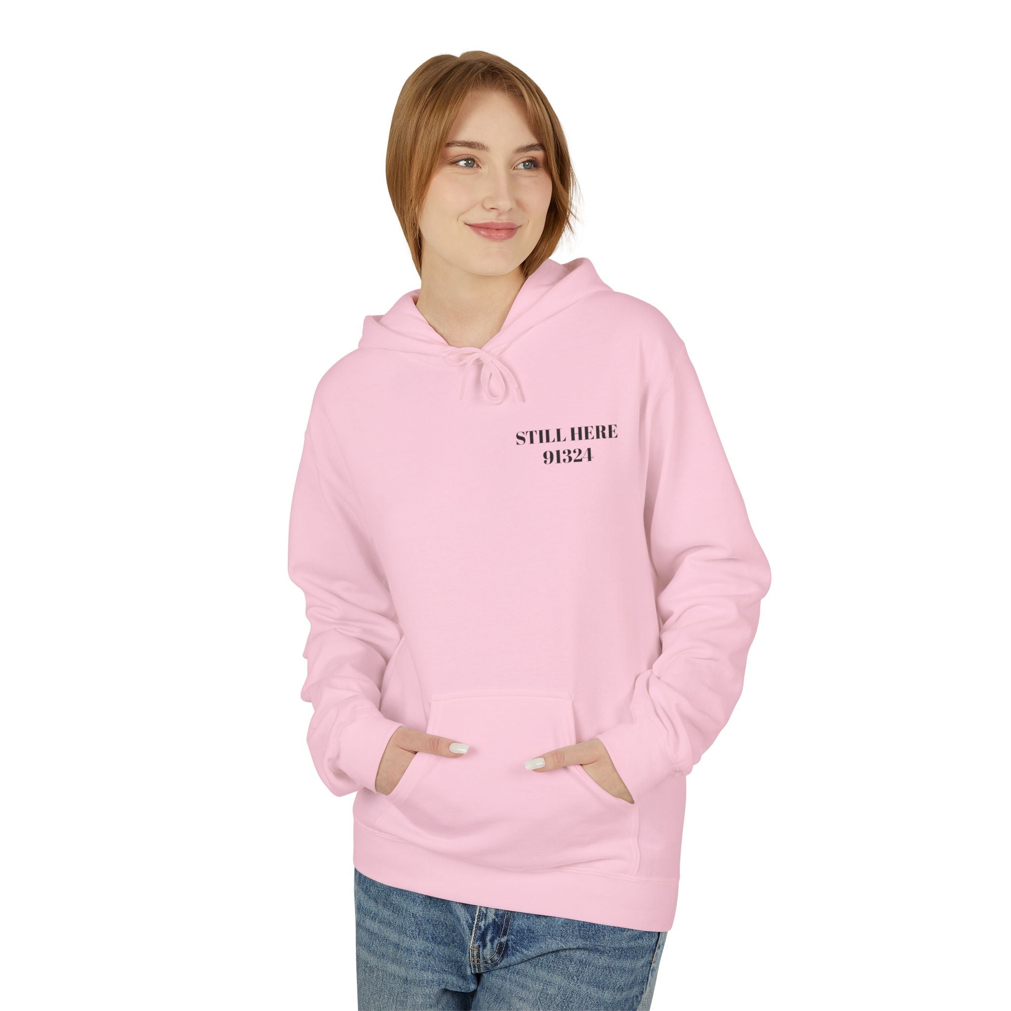 Unisex Fleece Hoodie - Hope Strength Purpose Design