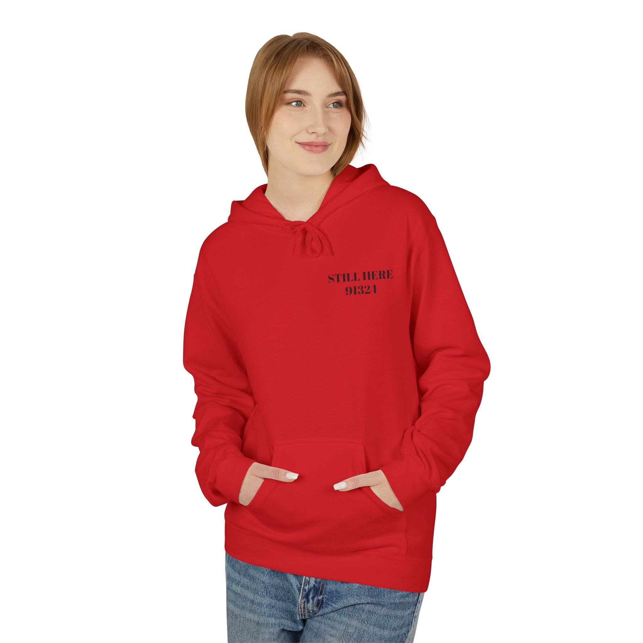 Unisex Fleece Hoodie - Hope Strength Purpose Design