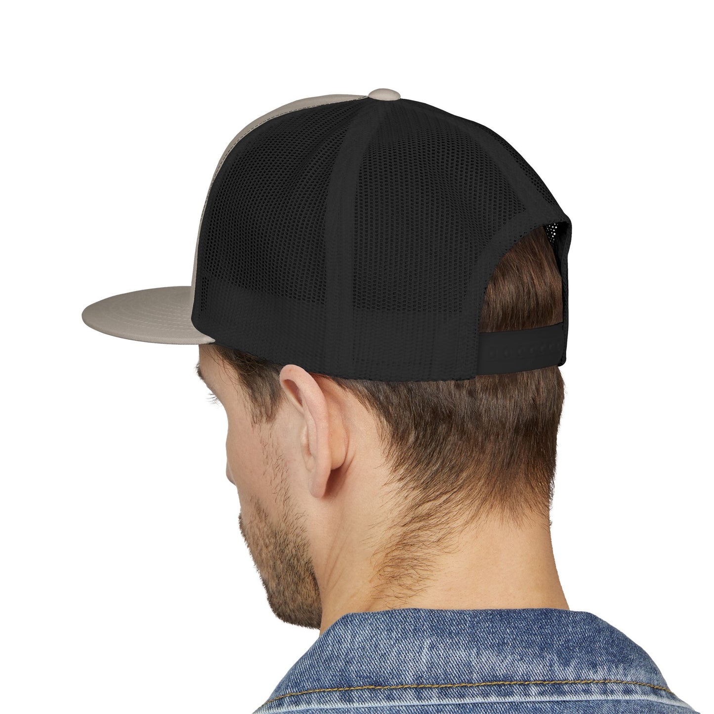 Embroidered 5 Panel Trucker Cap - Casual Cool, Perfect for Outdoors, Festivals, or Everyday Wear, Gift for Him/Her