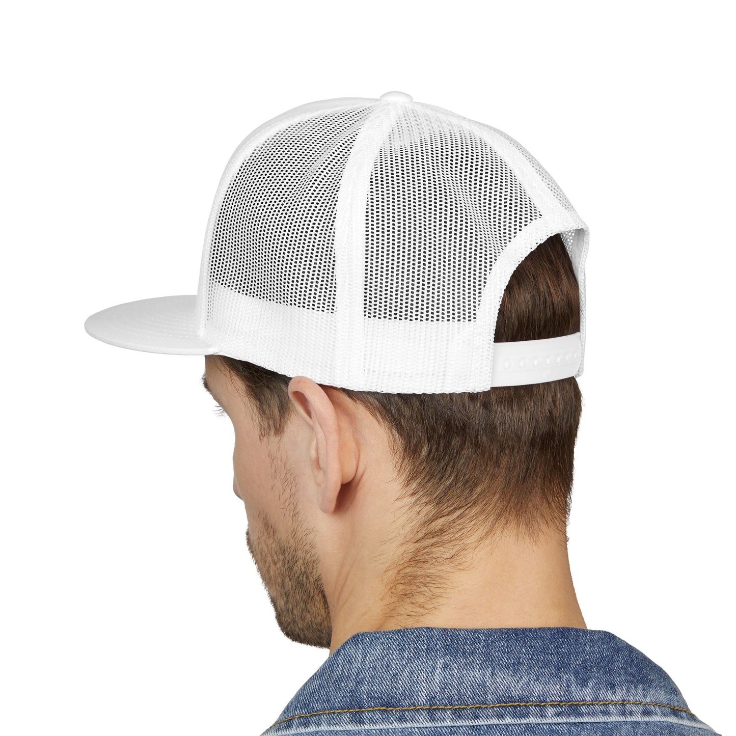 Embroidered 5 Panel Trucker Cap - Casual Cool, Perfect for Outdoors, Festivals, or Everyday Wear, Gift for Him/Her