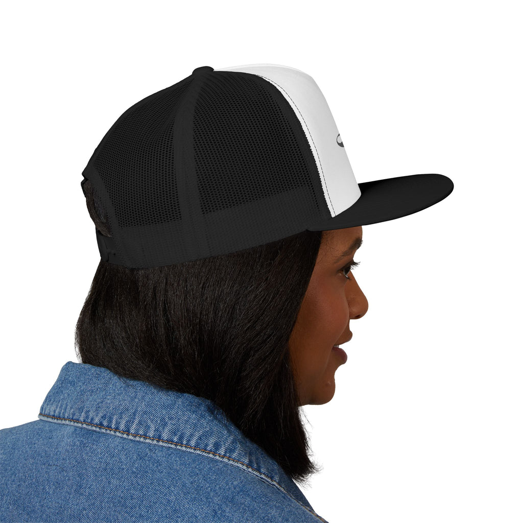 Embroidered 5 Panel Trucker Cap - Casual Cool, Perfect for Outdoors, Festivals, or Everyday Wear, Gift for Him/Her