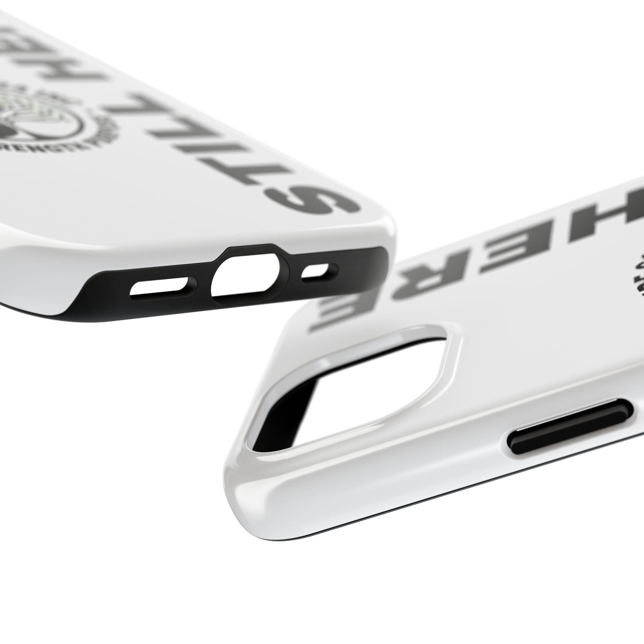 Stylish Tough Phone Cases - 'Still Here' Design, Durable Protection, Gifts for Teens, Motivational Accessories, Phone Cover, Trendy Style