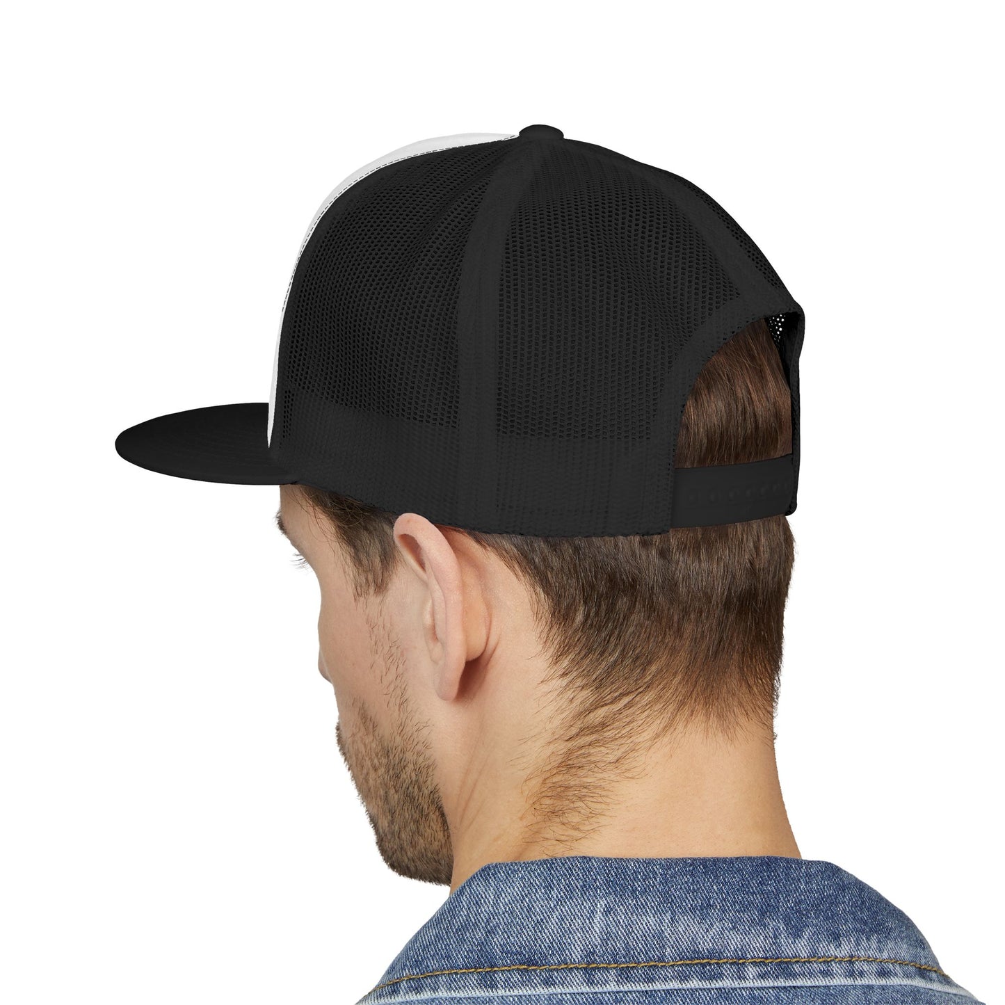 Embroidered 5 Panel Trucker Cap - Casual Cool, Perfect for Outdoors, Festivals, or Everyday Wear, Gift for Him/Her