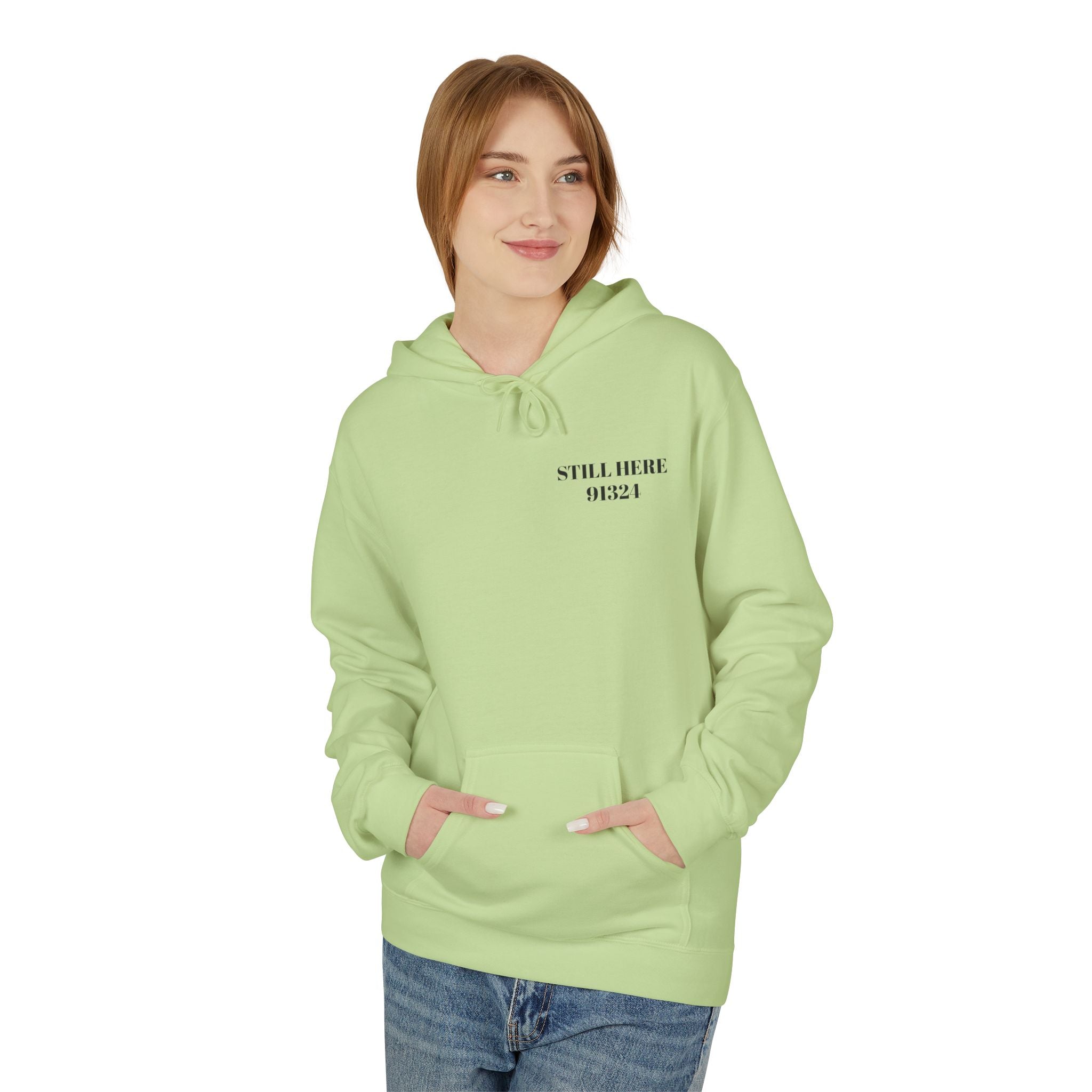 Unisex Fleece Hoodie - Hope Strength Purpose Design