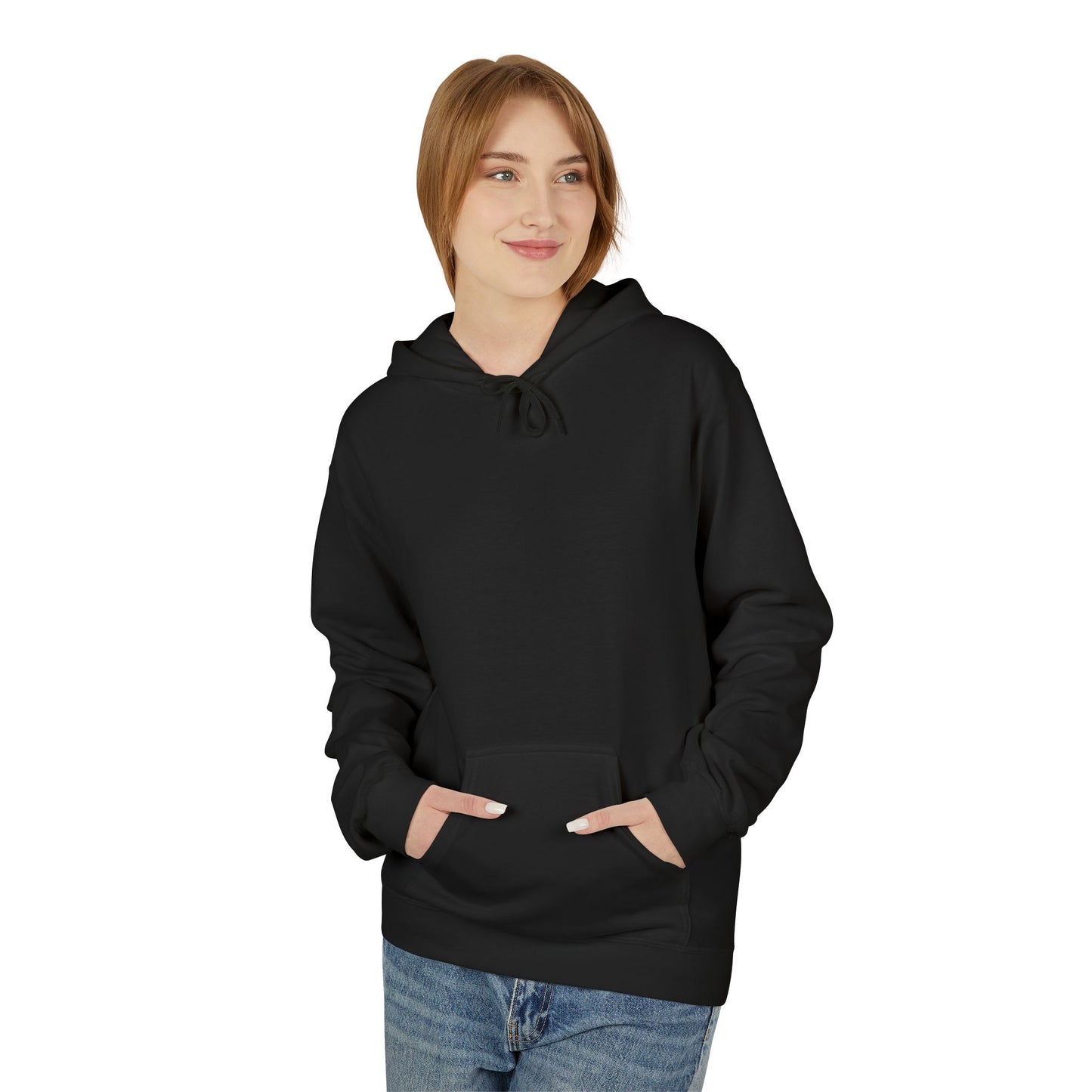 Men's Thoughtful Fleece Hoodie, Unisex Casual Wear, Gift for Him, Funny Hoodie, Comfortable Everyday Styling
