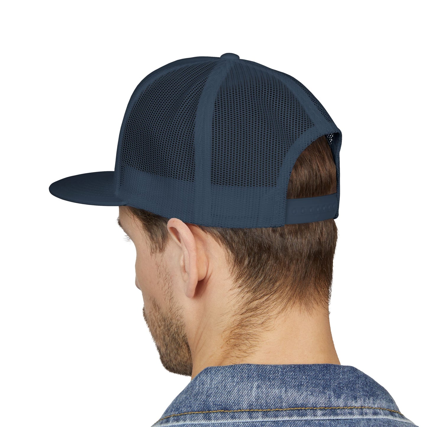 Embroidered 5 Panel Trucker Cap - Casual Cool, Perfect for Outdoors, Festivals, or Everyday Wear, Gift for Him/Her