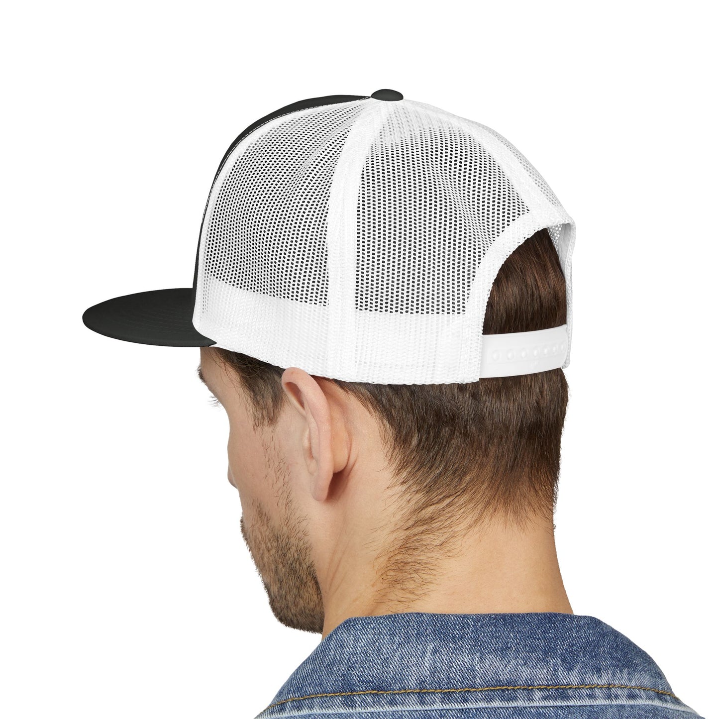 Embroidered 5 Panel Trucker Cap - Casual Cool, Perfect for Outdoors, Festivals, or Everyday Wear, Gift for Him/Her