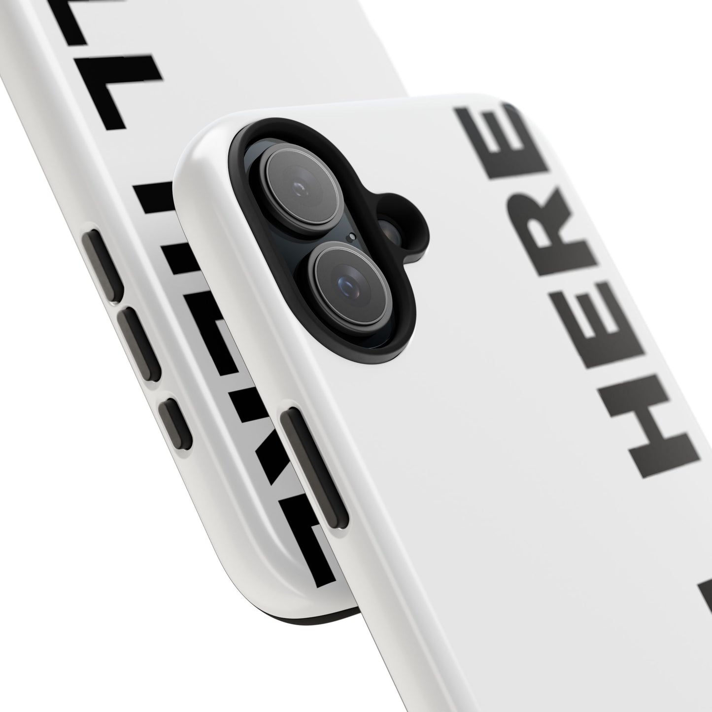 Stylish Tough Phone Cases - 'Still Here' Design, Durable Protection, Gifts for Teens, Motivational Accessories, Phone Cover, Trendy Style
