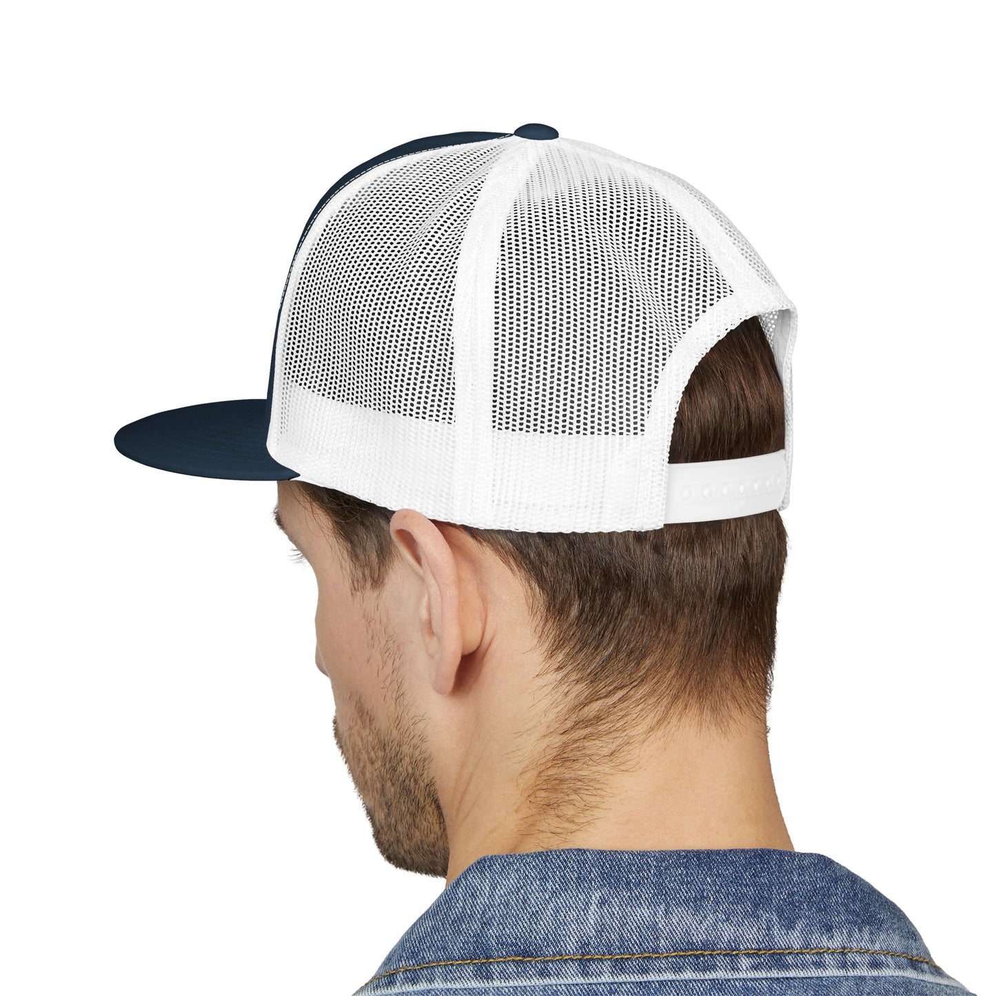 Embroidered 5 Panel Trucker Cap - Casual Cool, Perfect for Outdoors, Festivals, or Everyday Wear, Gift for Him/Her