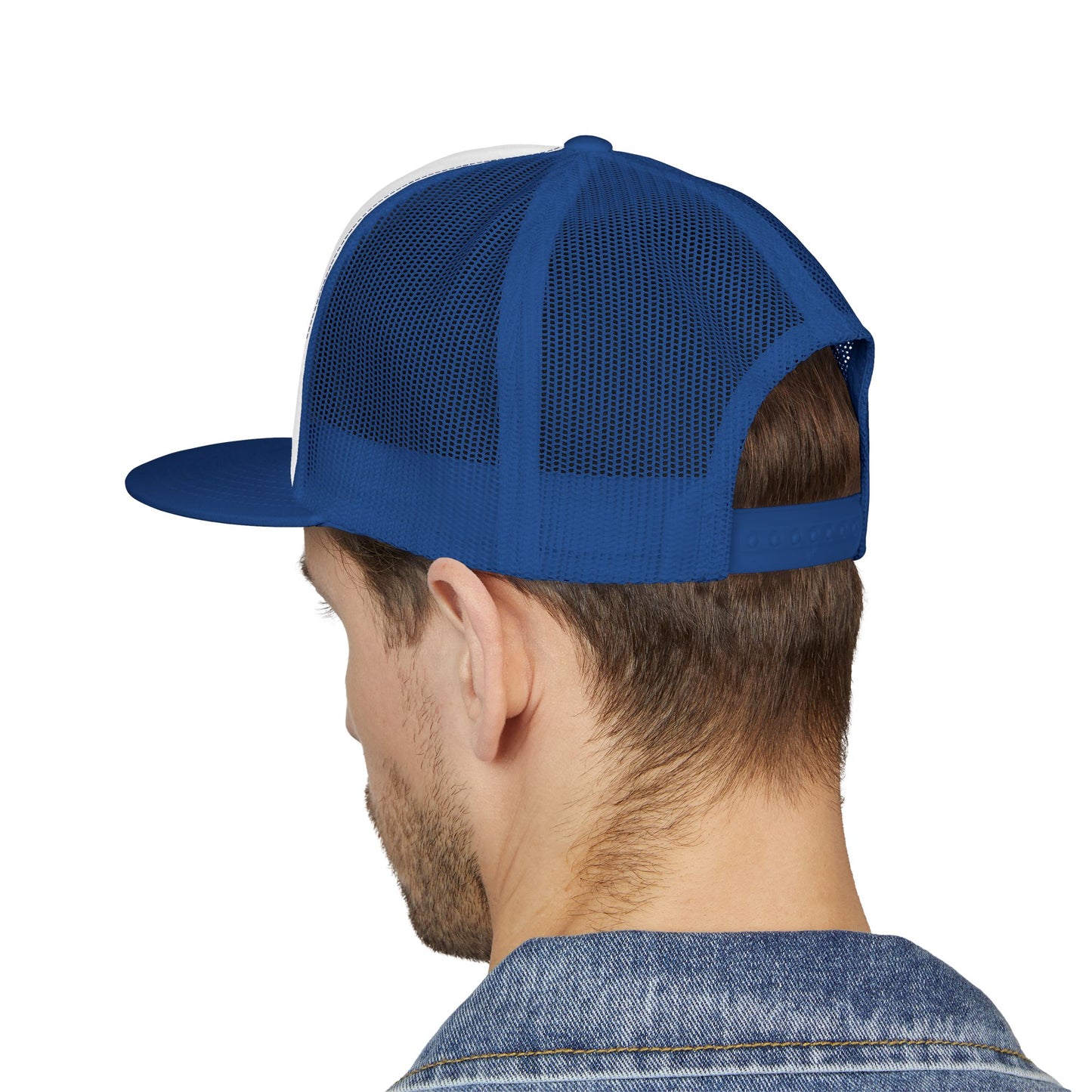 Embroidered 5 Panel Trucker Cap - Casual Cool, Perfect for Outdoors, Festivals, or Everyday Wear, Gift for Him/Her