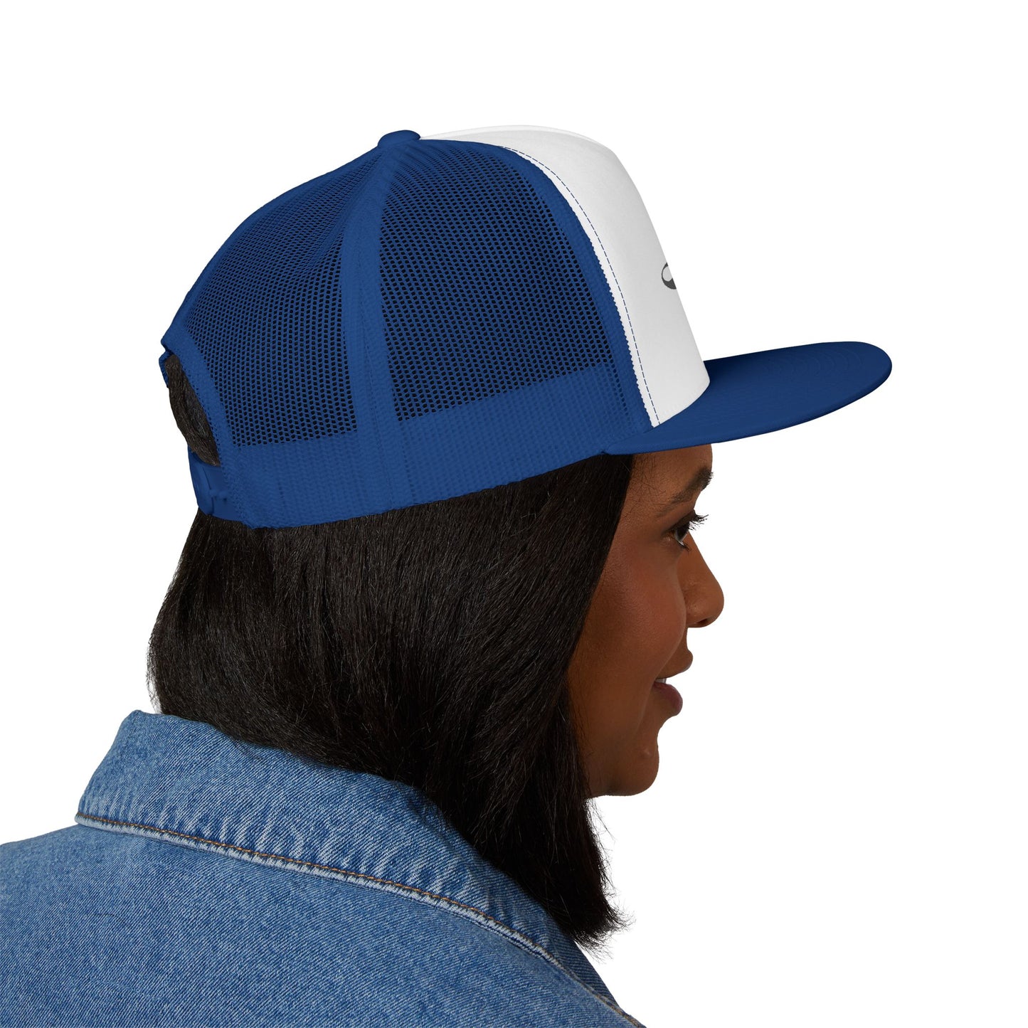 Embroidered 5 Panel Trucker Cap - Casual Cool, Perfect for Outdoors, Festivals, or Everyday Wear, Gift for Him/Her