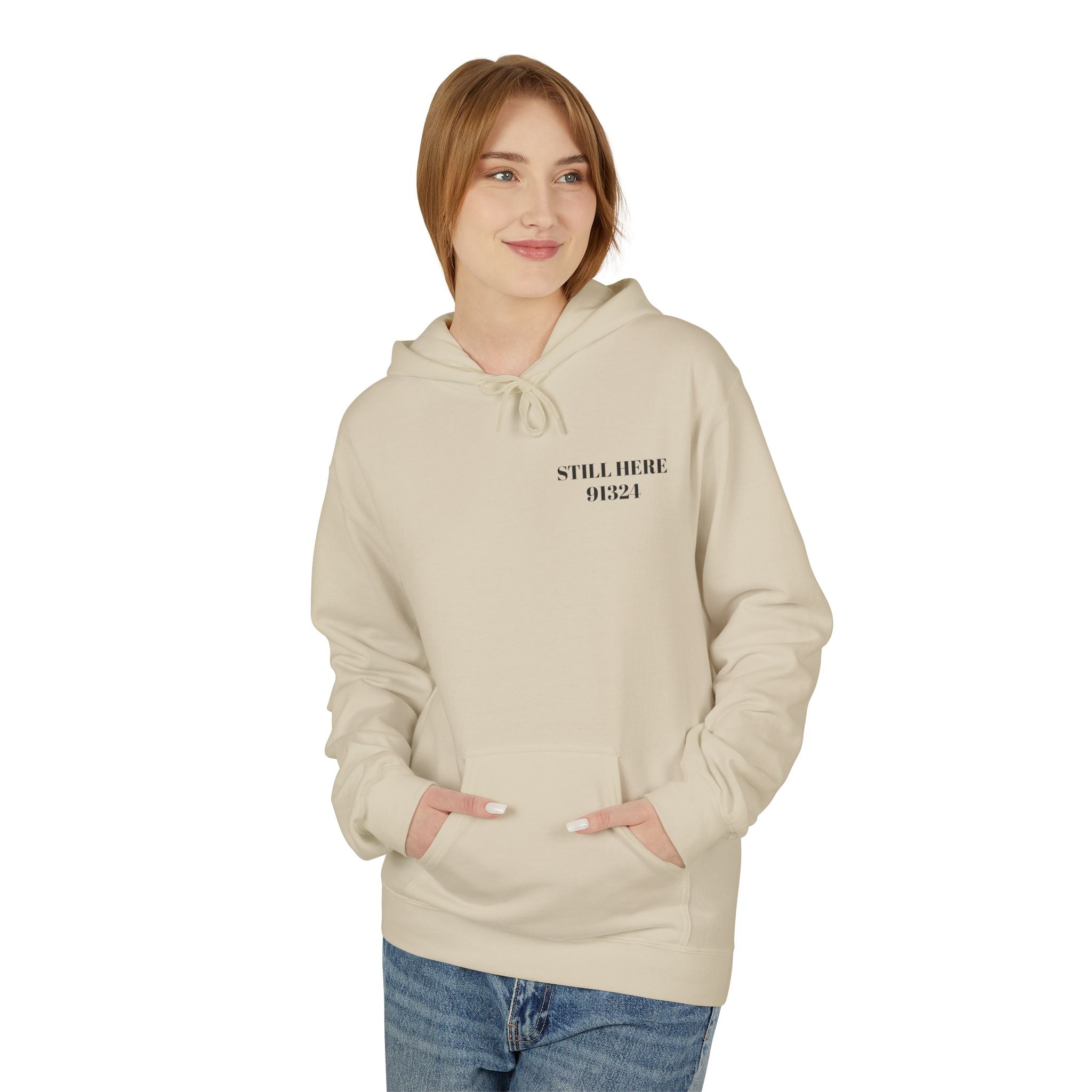Unisex Fleece Hoodie - Hope Strength Purpose Design